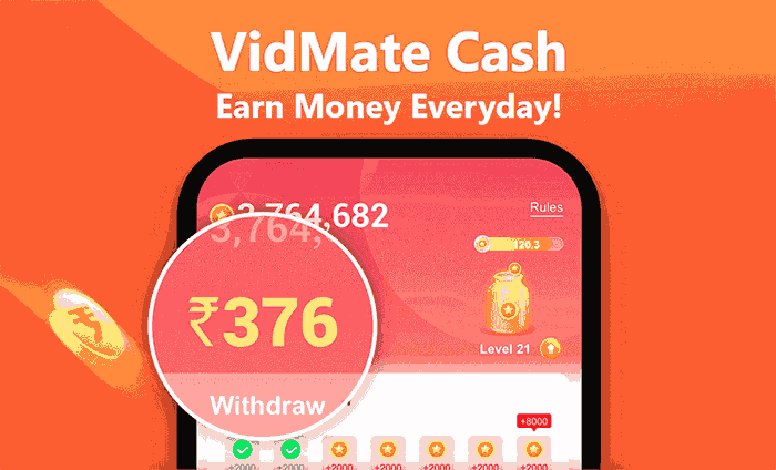 Vidmate Cash Coins Hack